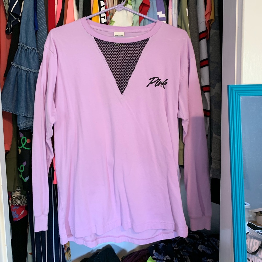 PINK long sleeve tee